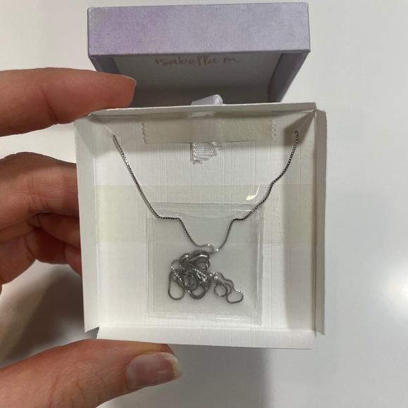 isabella m Evil Eye Necklace - Picture 3 of 5